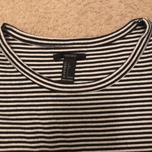 Black and white tight dress forever 21